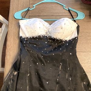 Full length prom dress